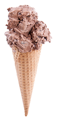 Chocolate Ice Cream COne